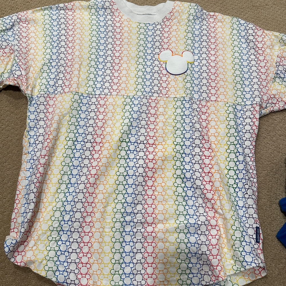 Disney Rainbow Mickey Mouse Spirit Jersey